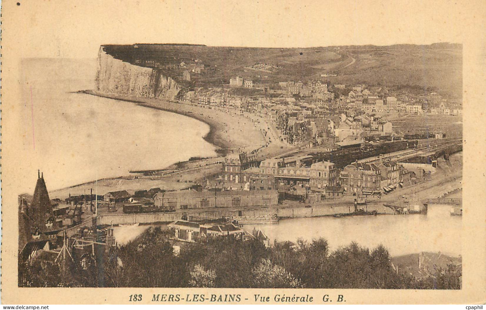 CPA Mers Les Bains Vue Generale