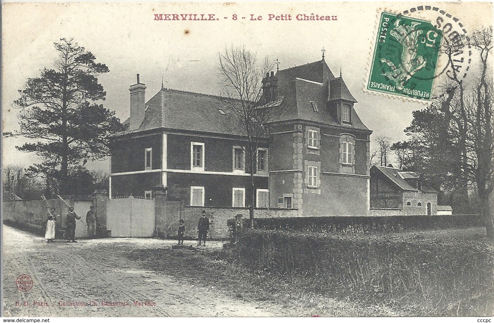 CPA Merville Le Petit Château