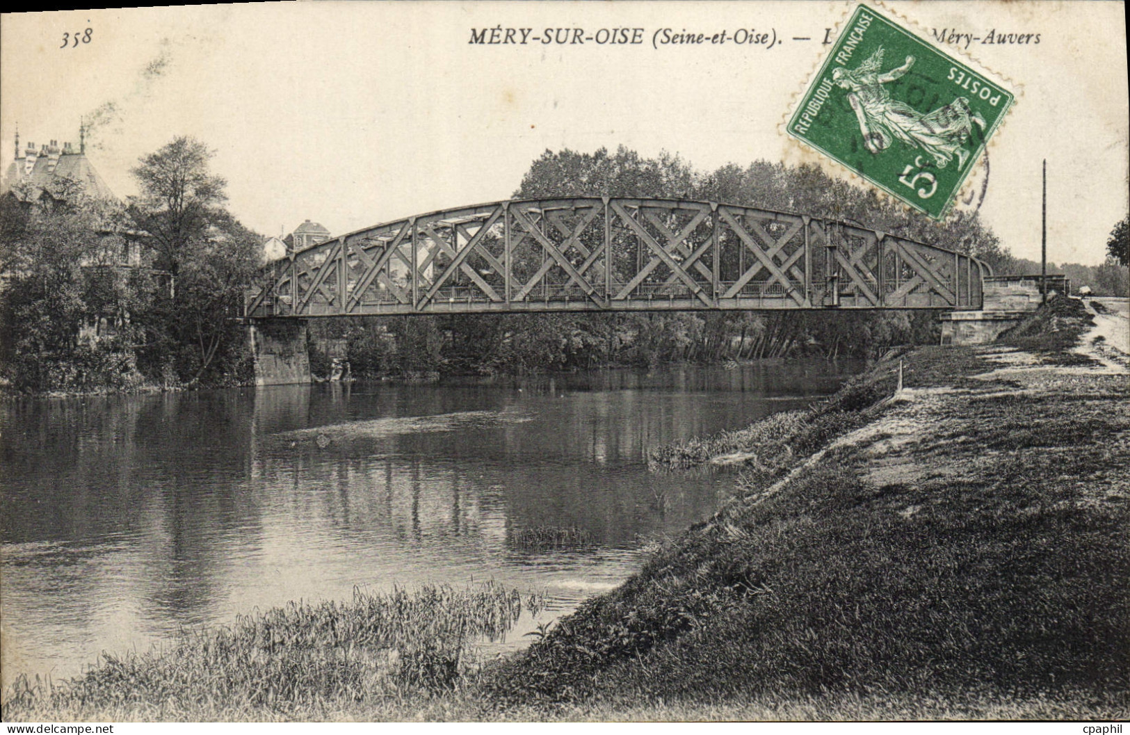 CPA Mery sur Oise