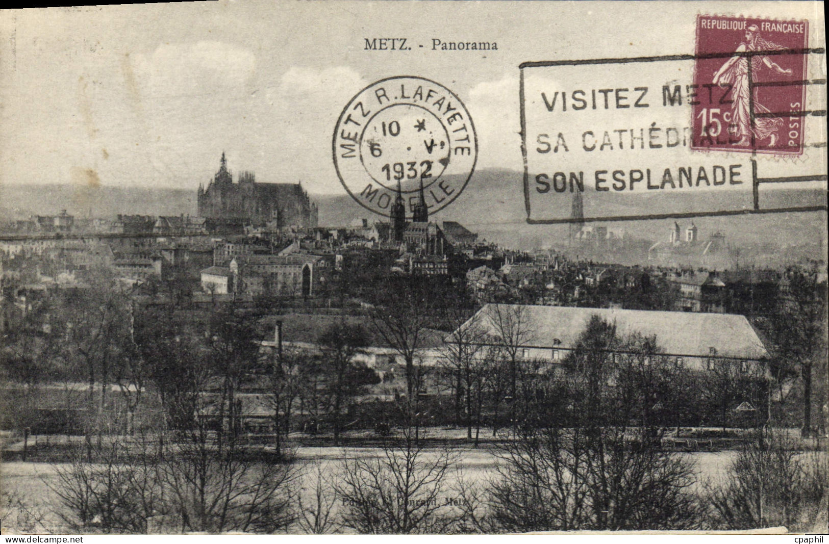 CPA Metz Panorama