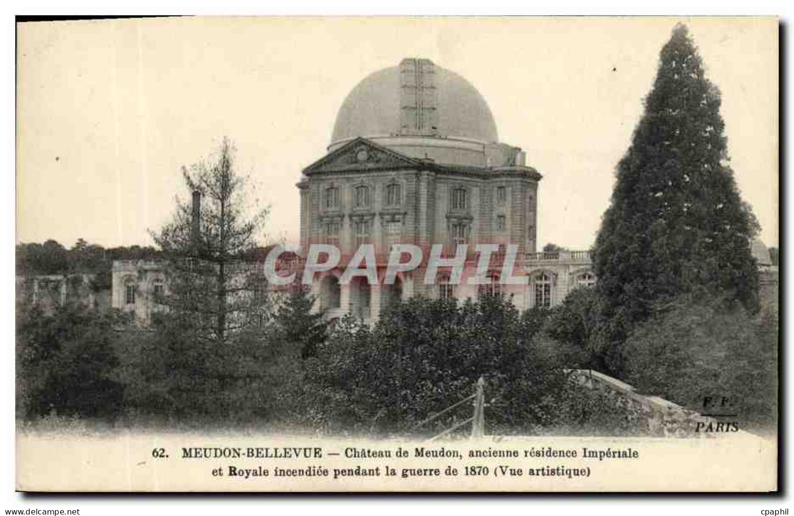 CPA Meudon Bellevue Chateau de Meudon Obervatoire