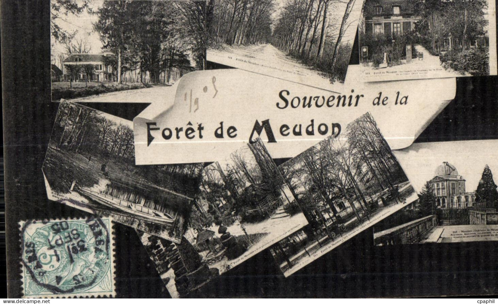 CPA Meudon Foret De Souvenir
