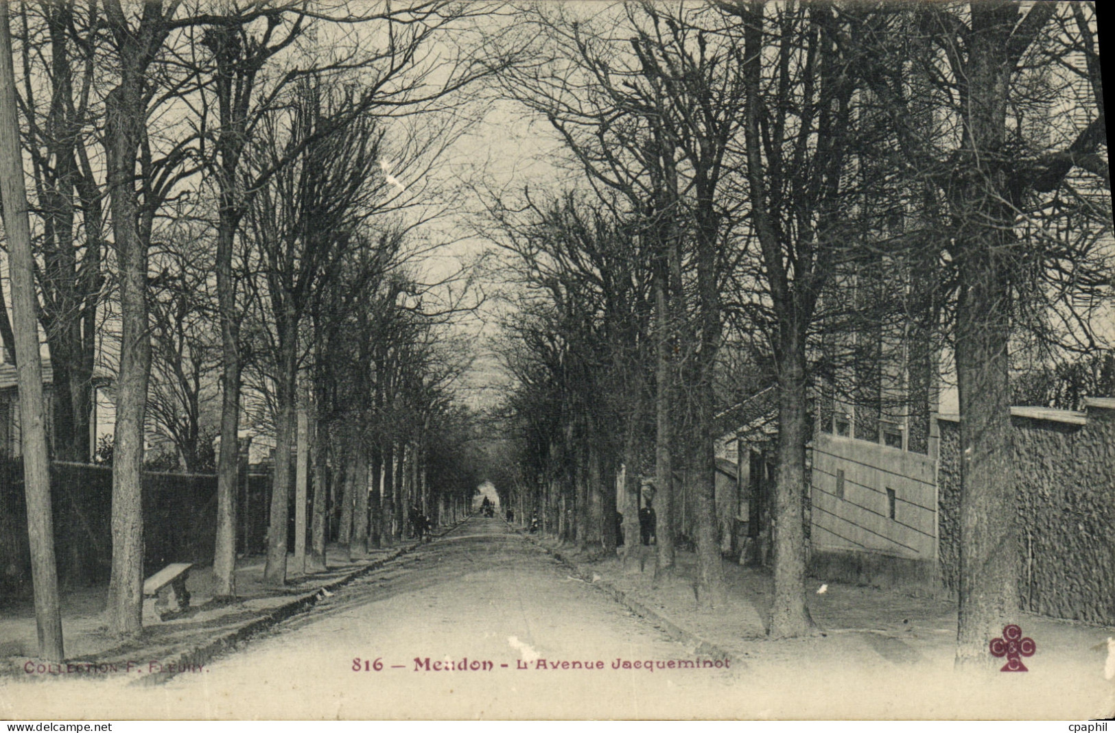 CPA Meudon L avenue Jacqueminot