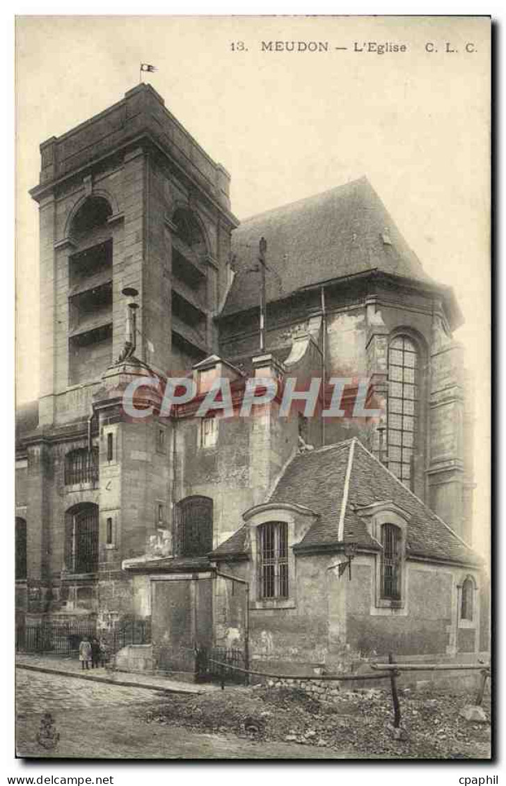 CPA Meudon L'Eglise