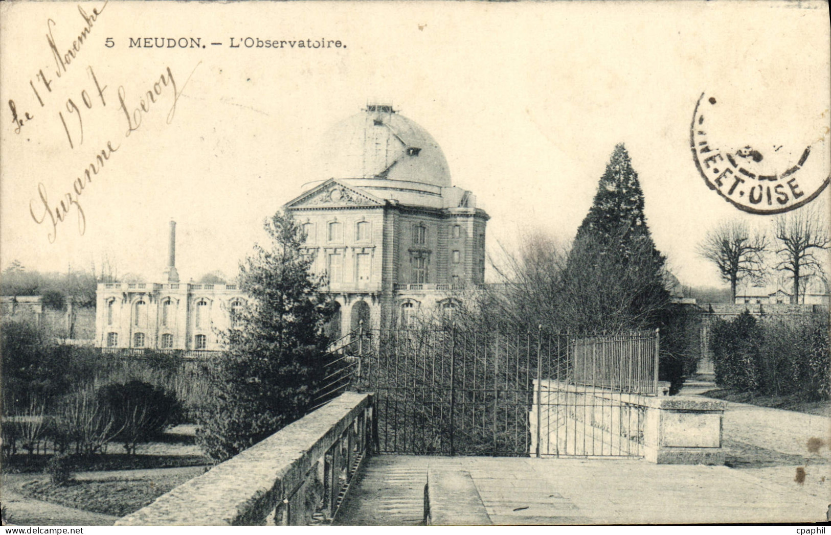 CPA Meudon L'Observatoire