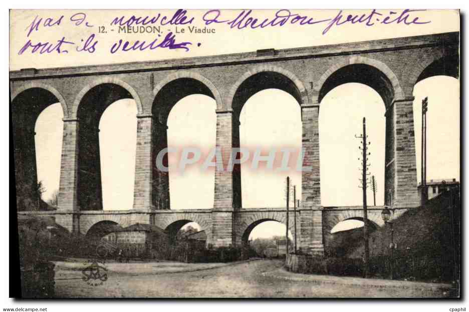 CPA Meudon Le Viaduc
