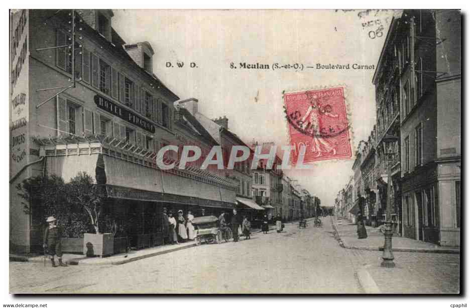 CPA Meulan Boulevard Carnot