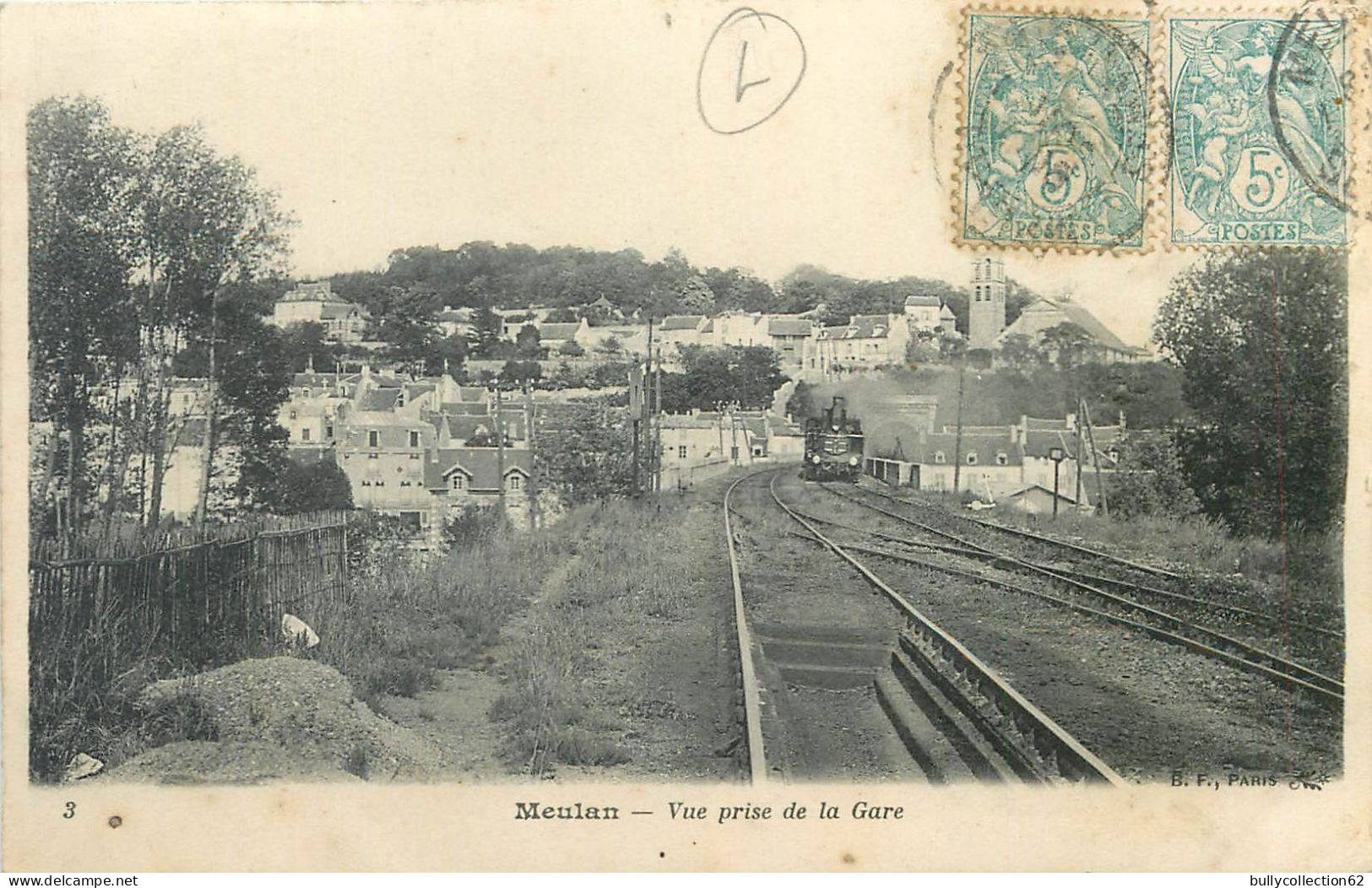 CPA Meulan Hardricourt 78/321