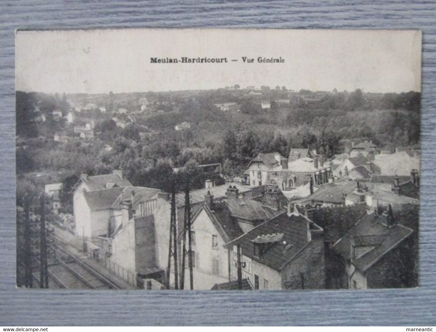 cpa Meulan-Hardricourt(78)vue générale