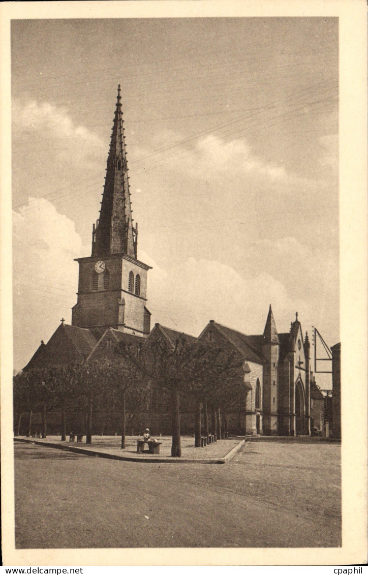 CPA Meursault L'Eglise Monumet
