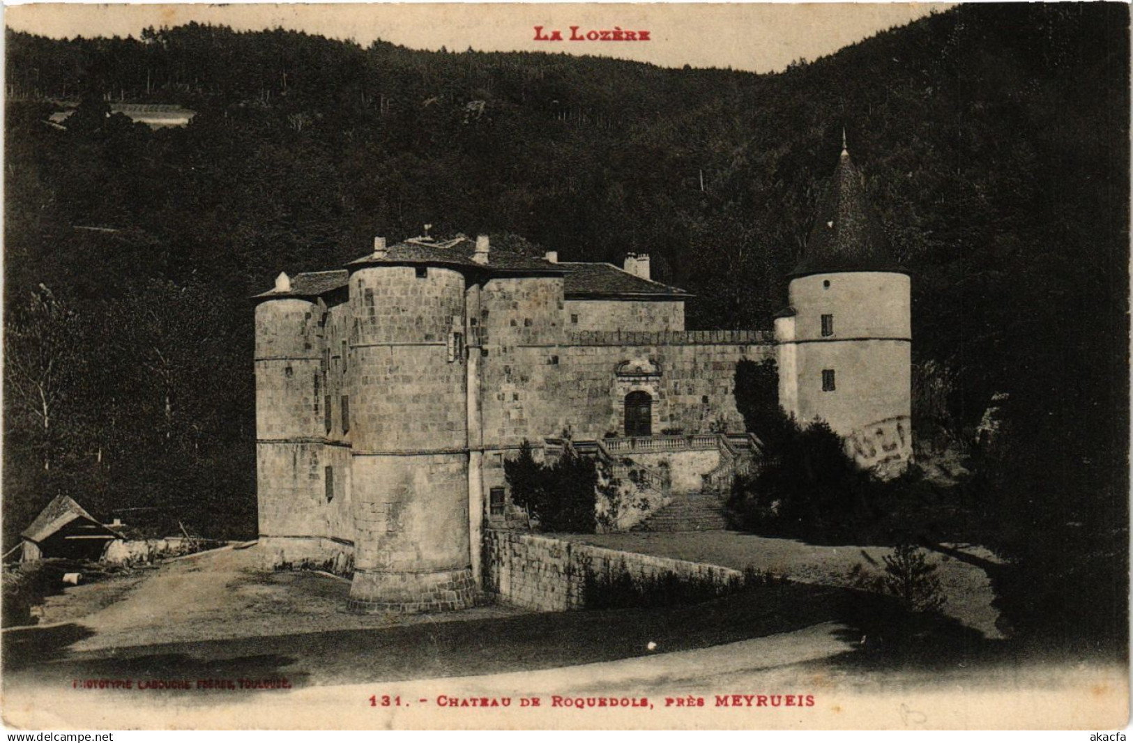 CPA MEYRUEIS - Chateau de ROQUEDOLS - pres MEYRUEIS (638324)