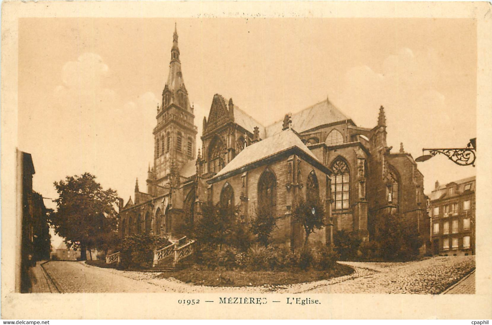 CPA Mezieres l'Eglise