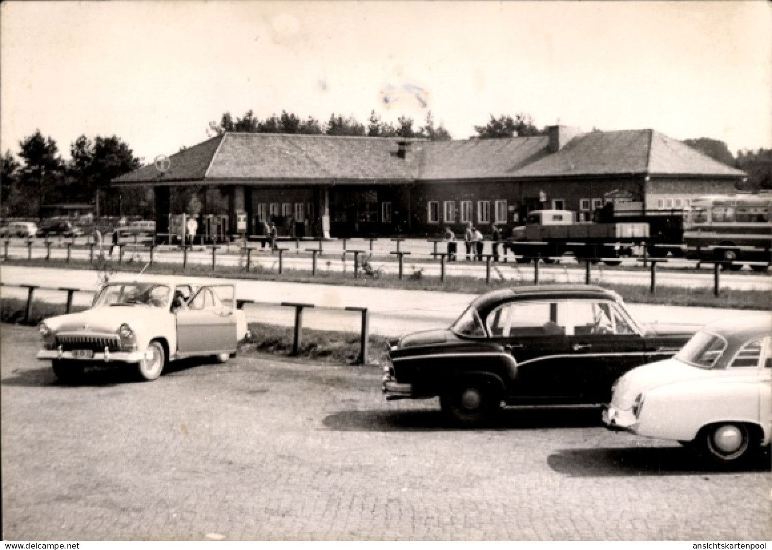 CPA Michendorf in der Mark, Autobahn Raststätte Michendorf