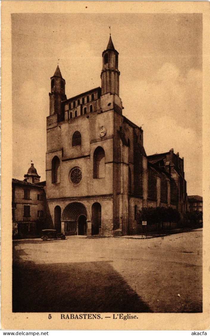 CPA Midi-Pyrénées Tarn Rabastens L'Église (982708)