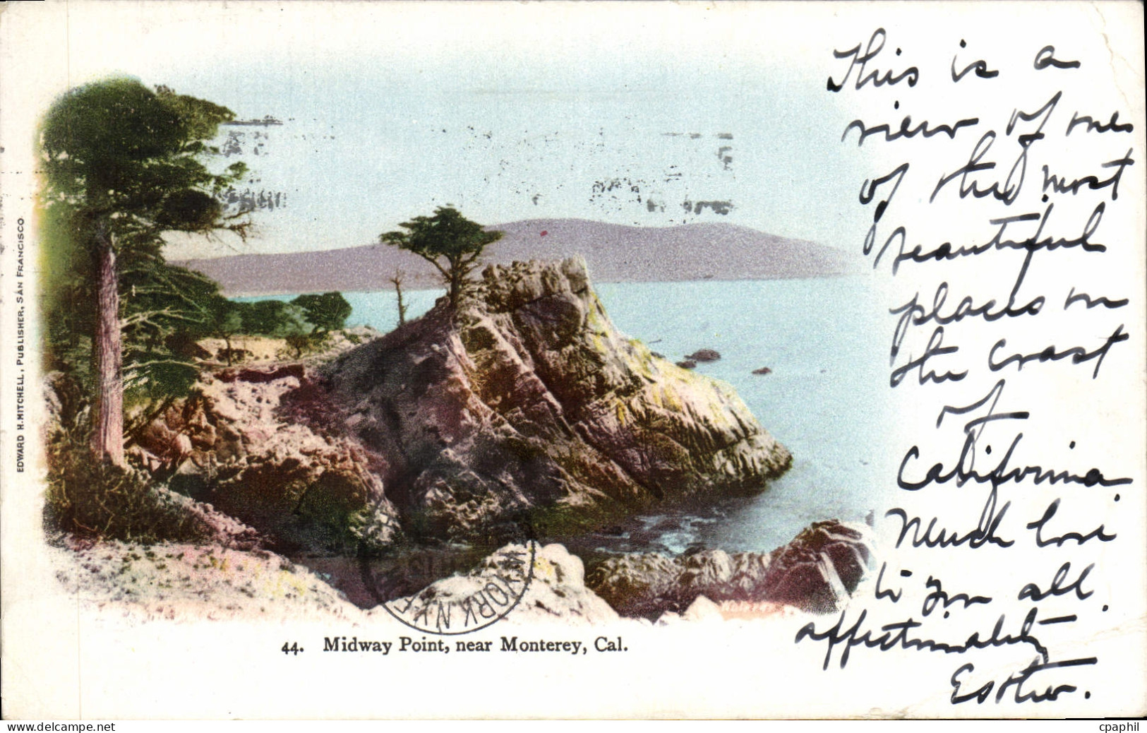 CPA Midway Point Near Monterey Cal