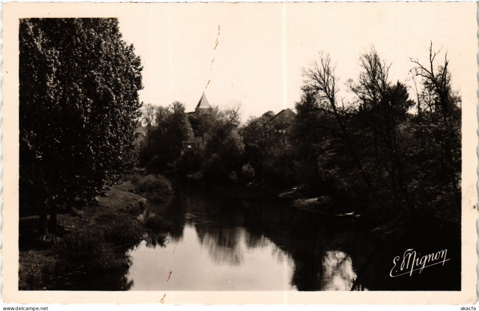 CPA Migennes Bords de l'Armancon (1478759)