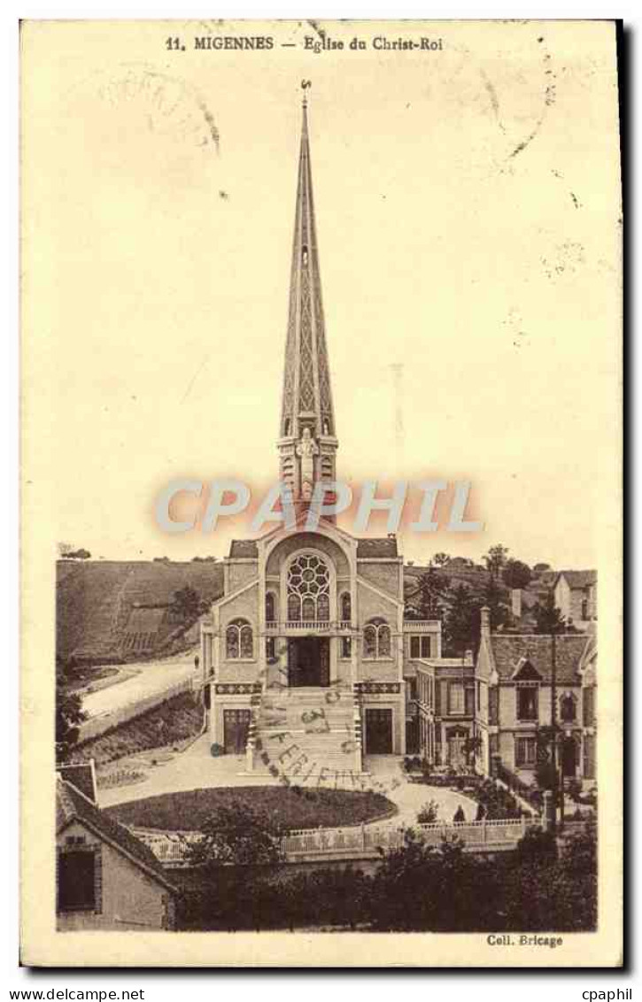 CPA Migennes Eglise du Christ Roi