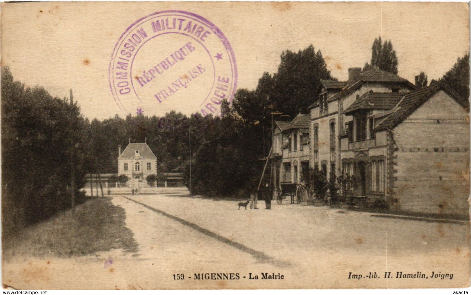 CPA MIGENNES - La Mairie (358432)