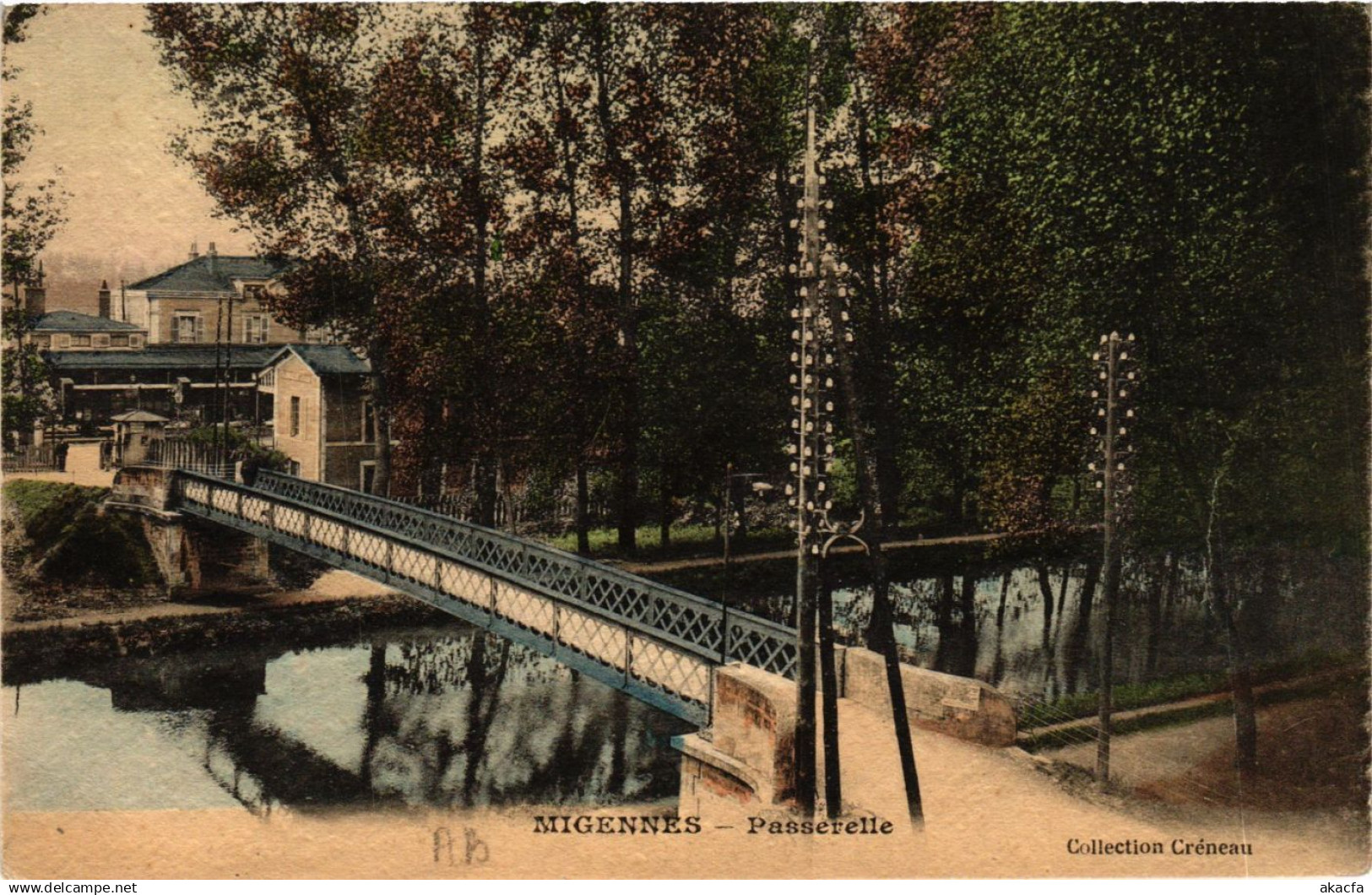 CPA MIGENNES - Passerelle (658622)