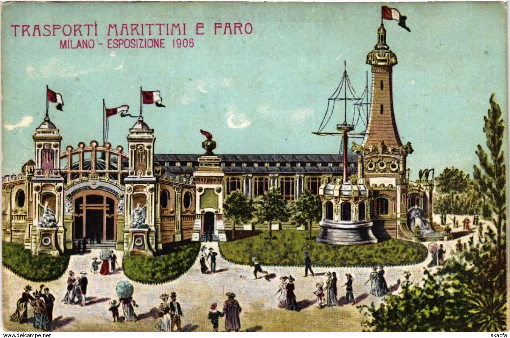 CPA MILANO Trasporti Marittimi e Faro ITALY (498622)