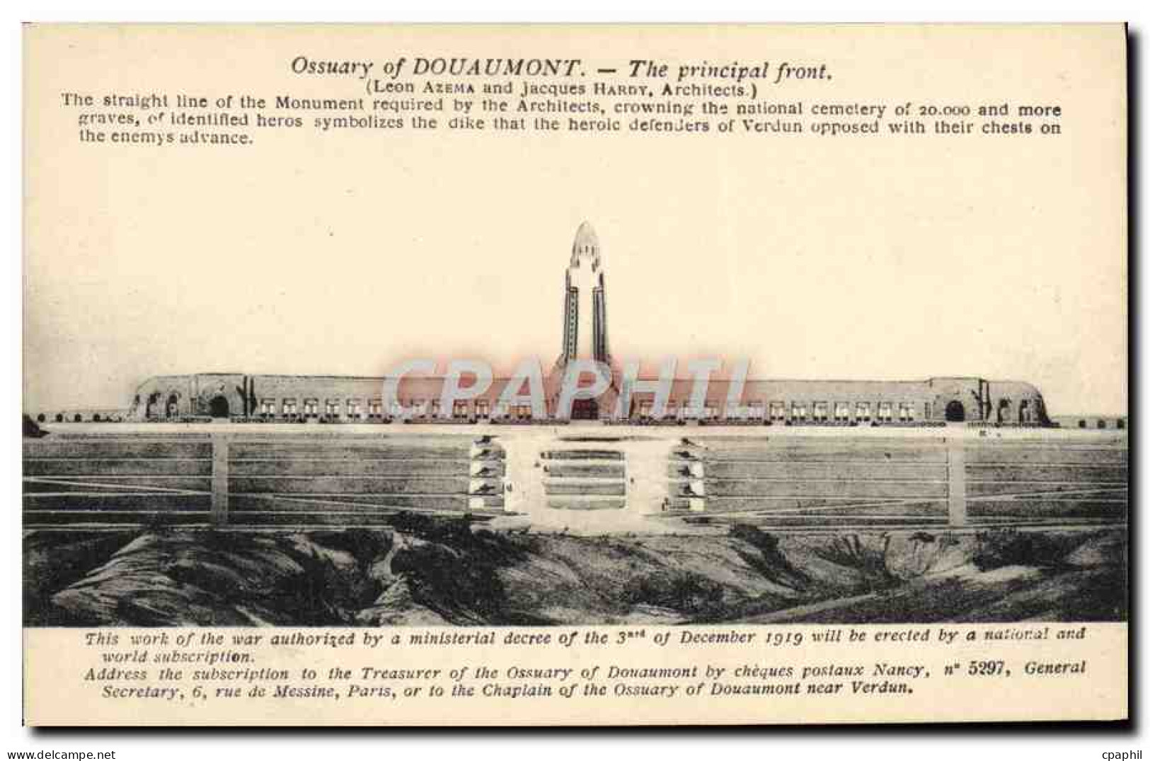 CPA Militaria Douaumont