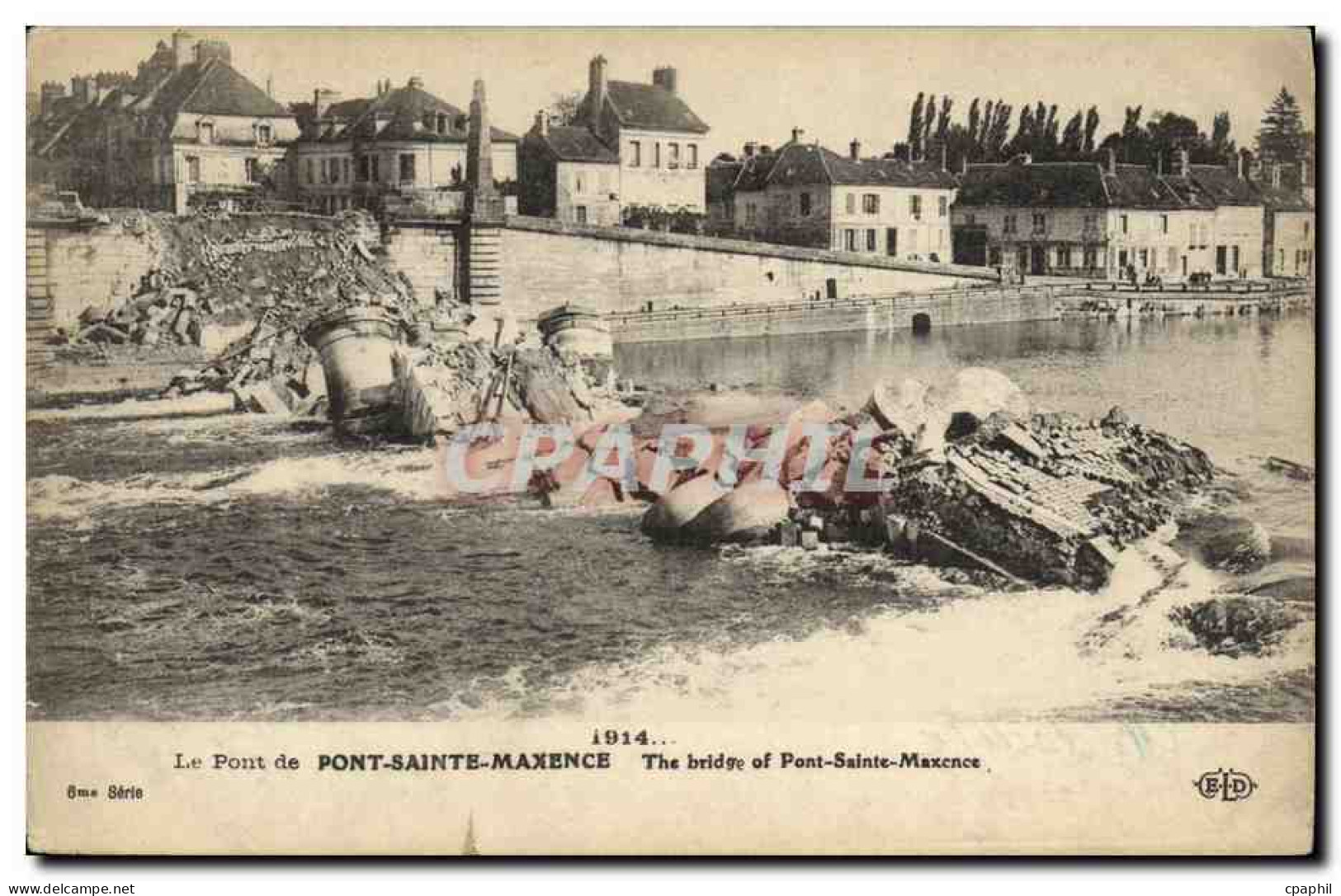 CPA Militaria Le Pont de Pont Sainte Maxence