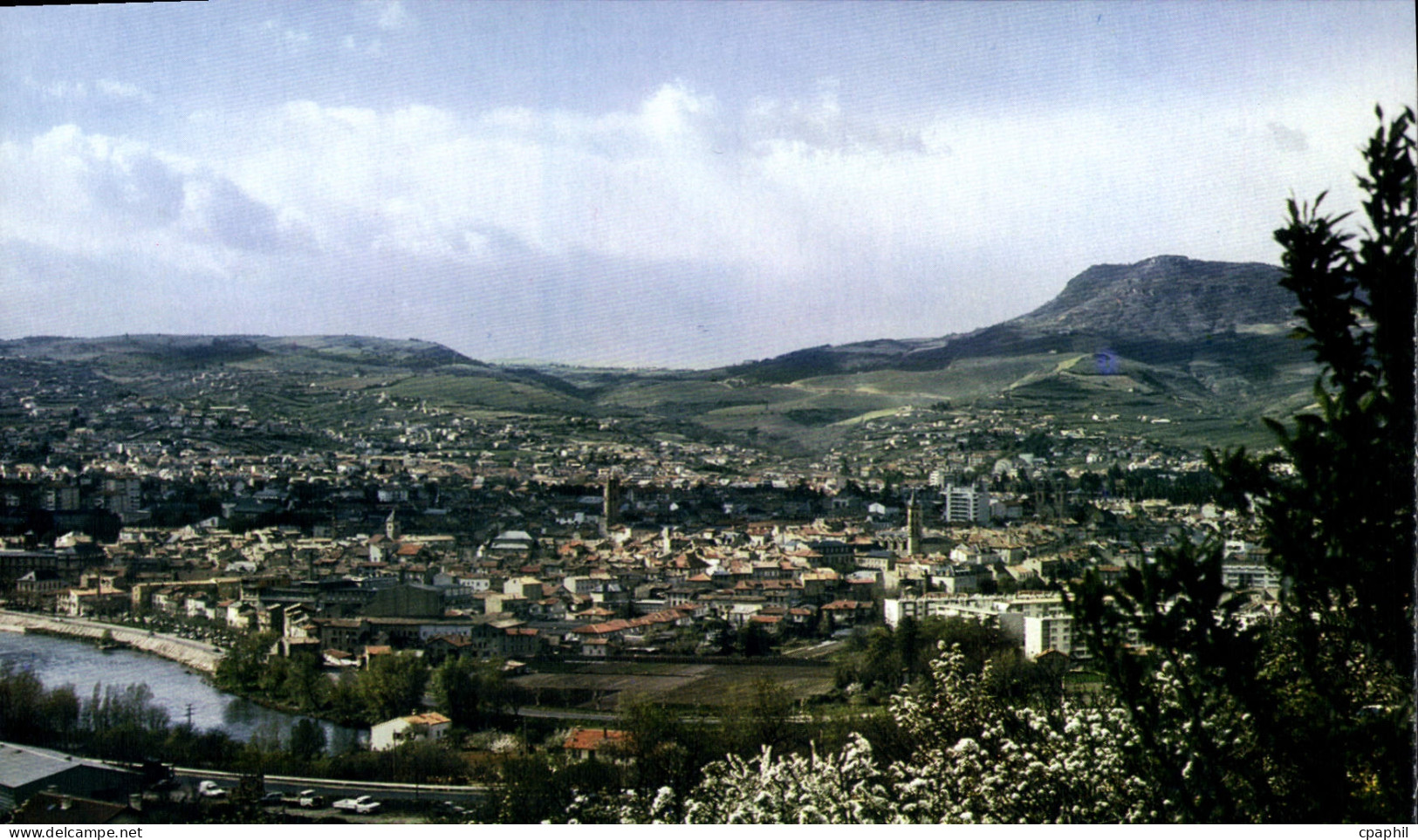CPA Millau Aveyron Vue generale