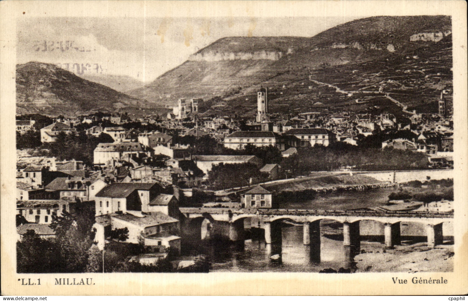 CPA Millau Vue Generale