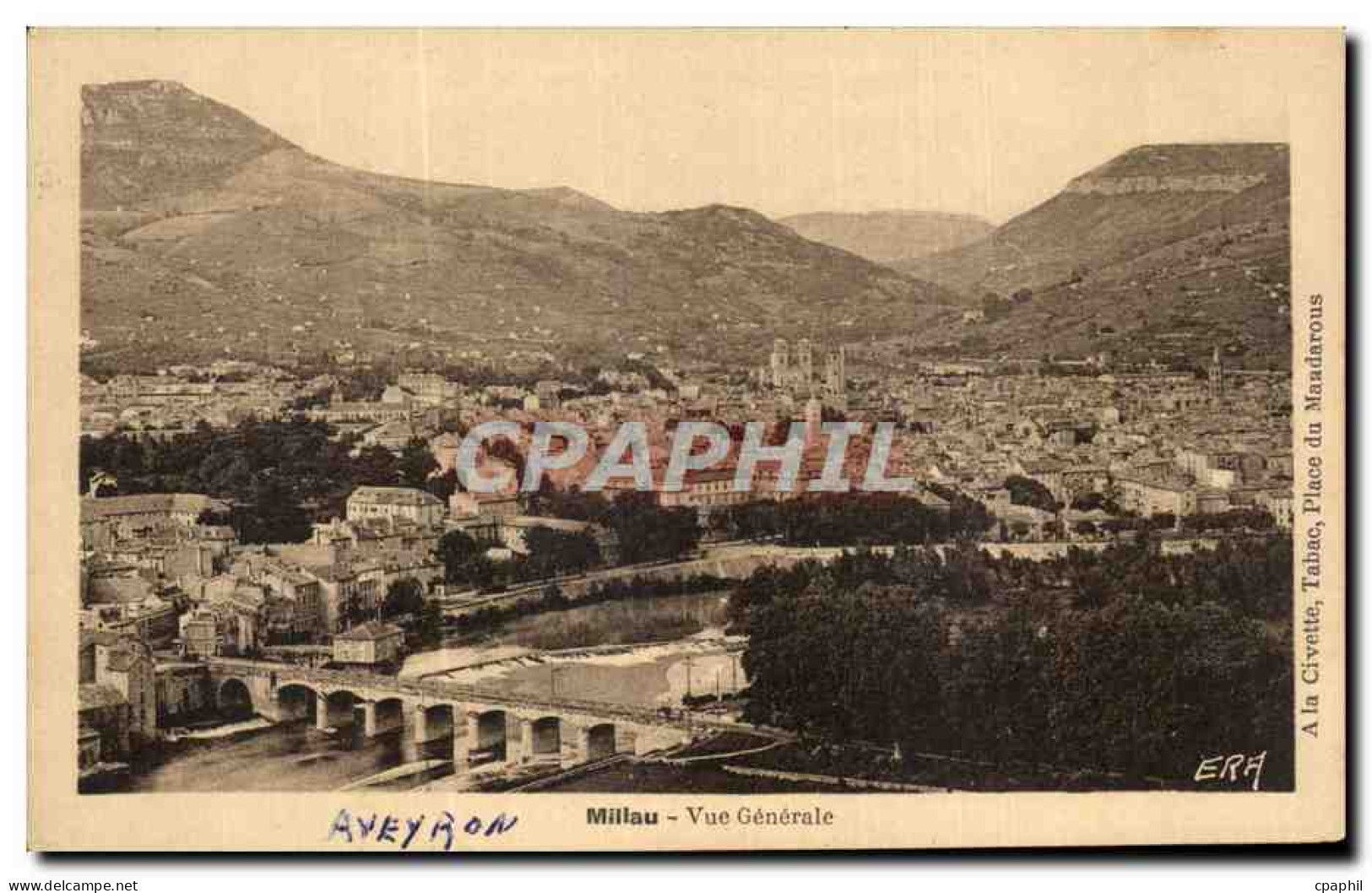 CPA Millau Vue Generale