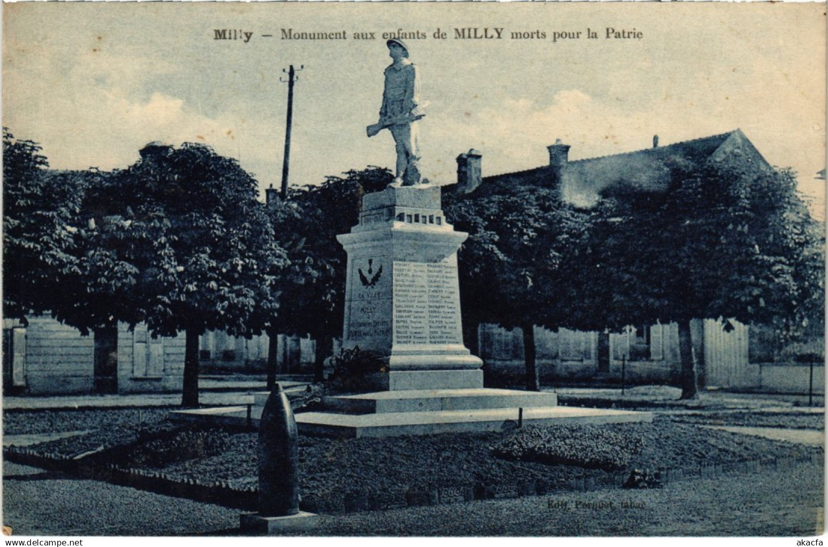 CPA MILLY-la-FORET Monument aux Enfants de Milly (1354926)
