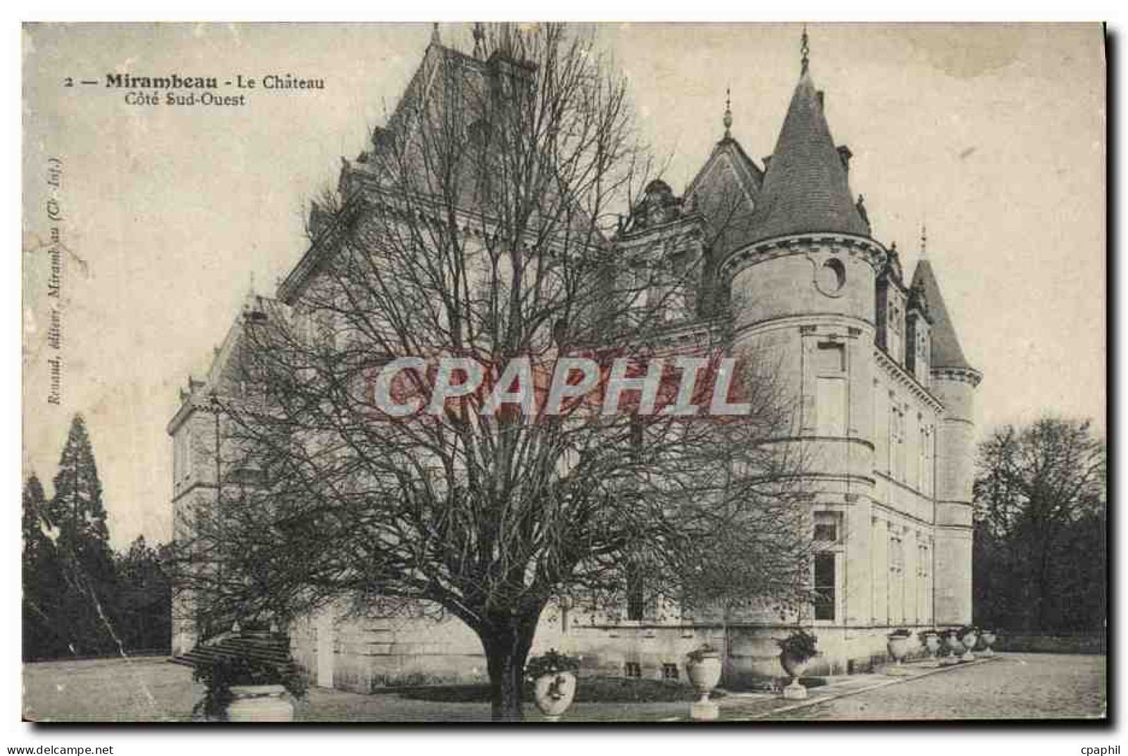 CPA Mirambeau Le Chateau Cot Sud Ouest