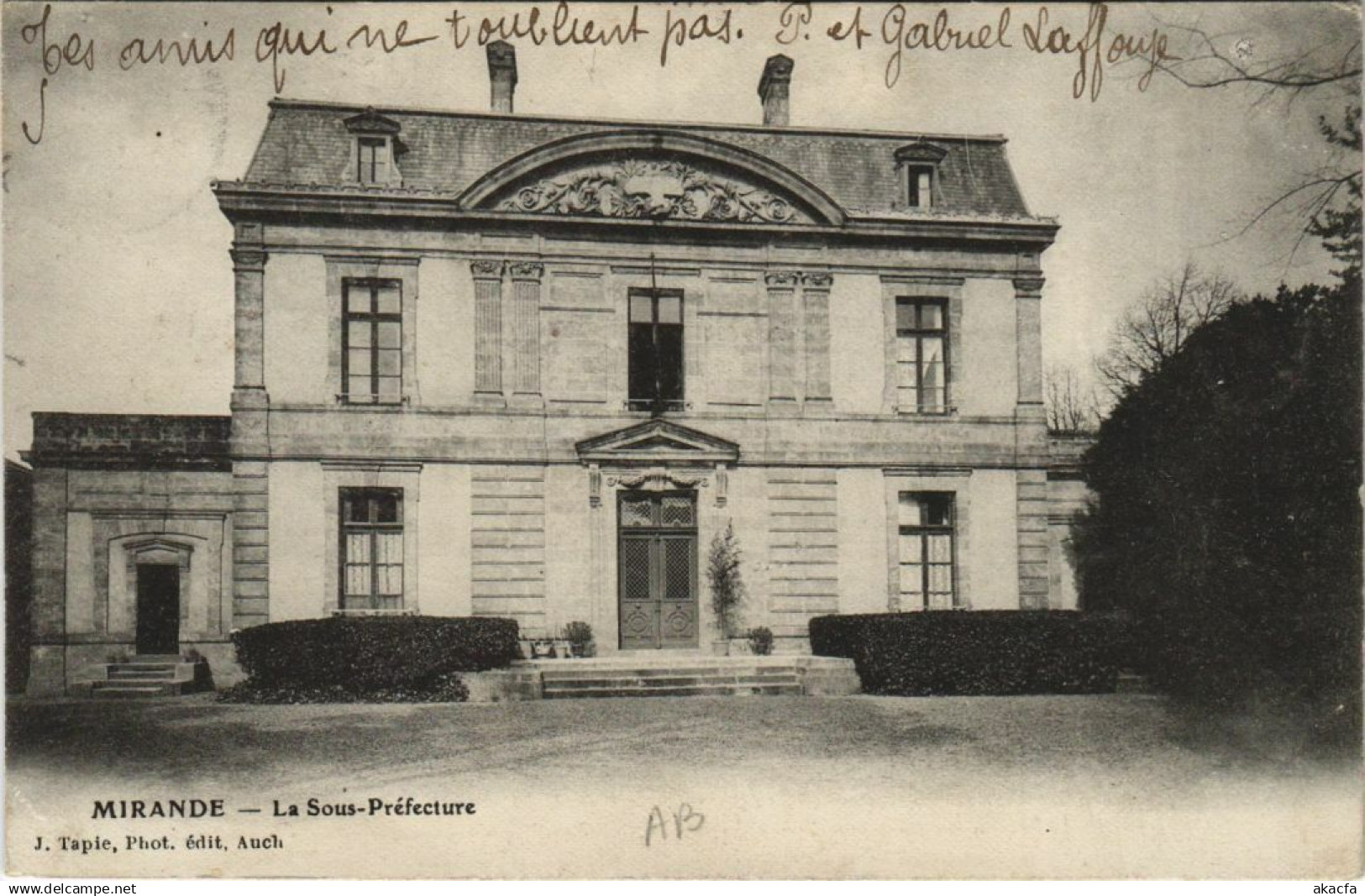 CPA MIRANDE La Sous-Prefecture (1169317)
