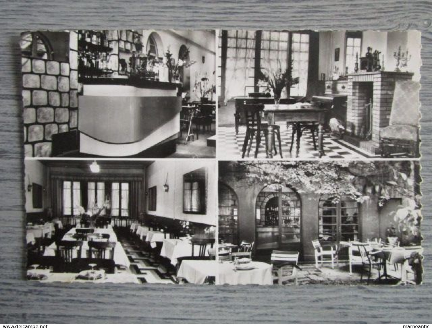 Cpa Mirepoix (09) hôtel du commerce