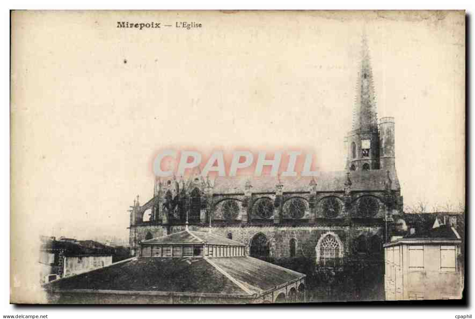 CPA Mirepoix L'Eglise