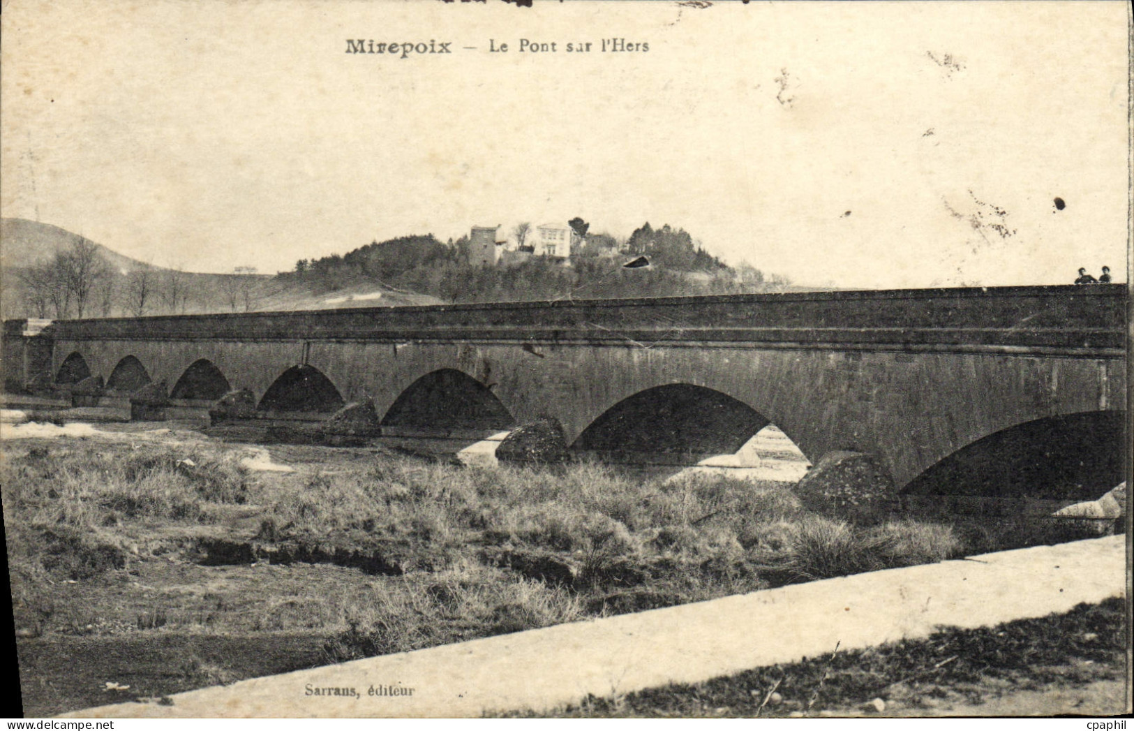 CPA Mirepoix Le Pont sur L'Hers
