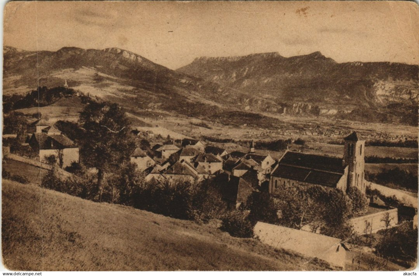 CPA Miribel les Echelles et la plaine des Echelles (123937)