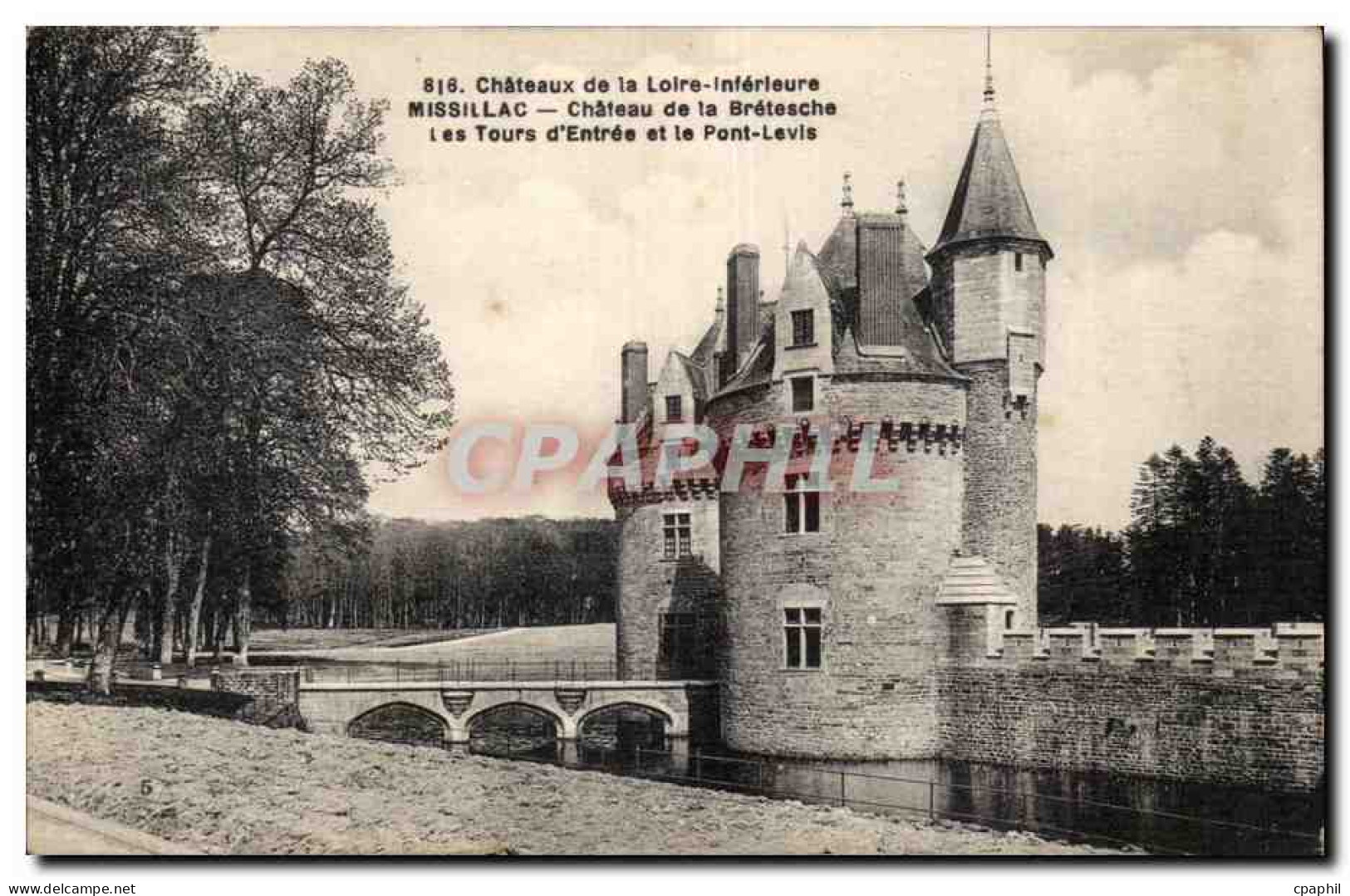 CPA Missillac Chateau de la Bretesche