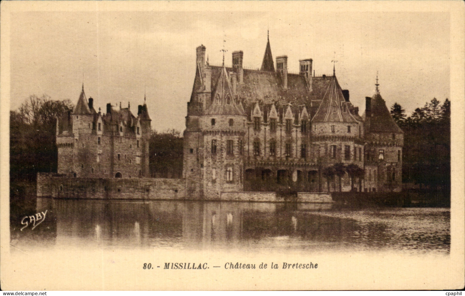 CPA Missillac Chateau De La Bretesche