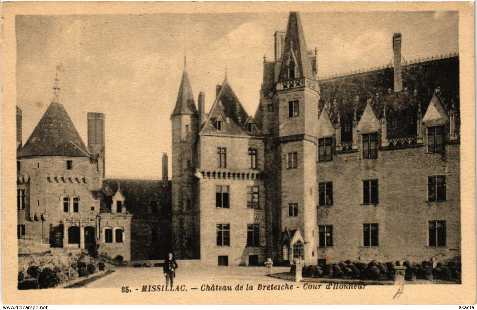 CPA MISSILLAC - Chateau de la Bretesche - Cour d'Honneur (587562)