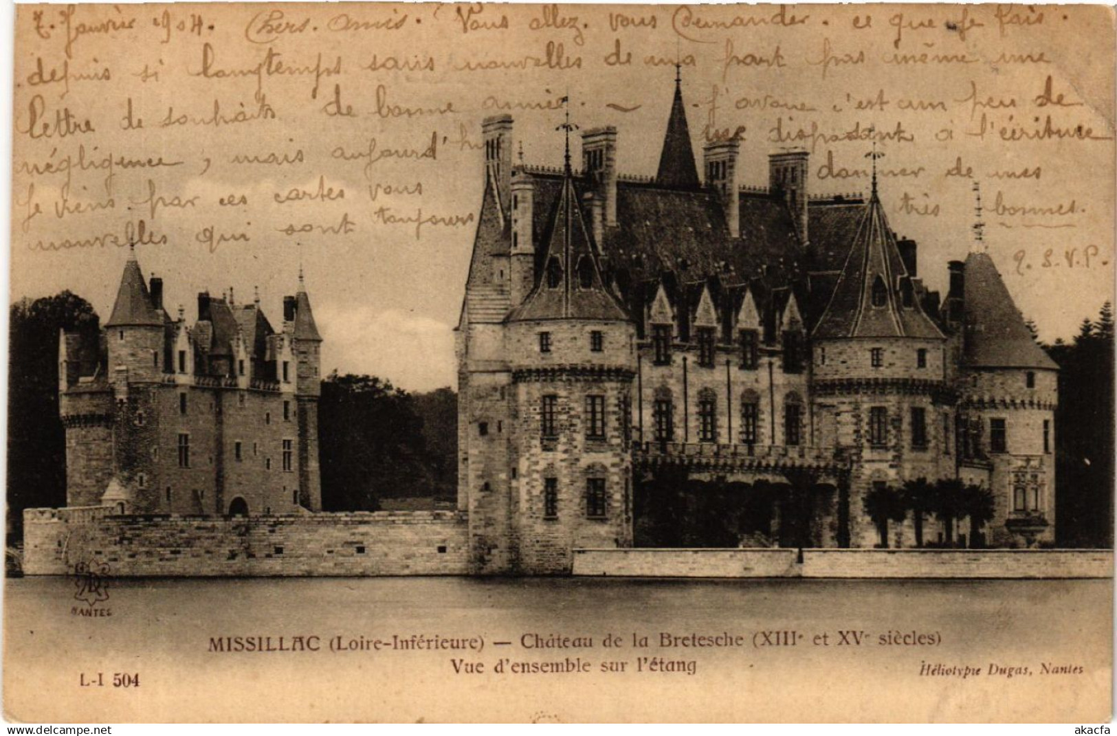 CPA MISSILLAC - Chateau de la Bretesche (XIII et XV (587910)