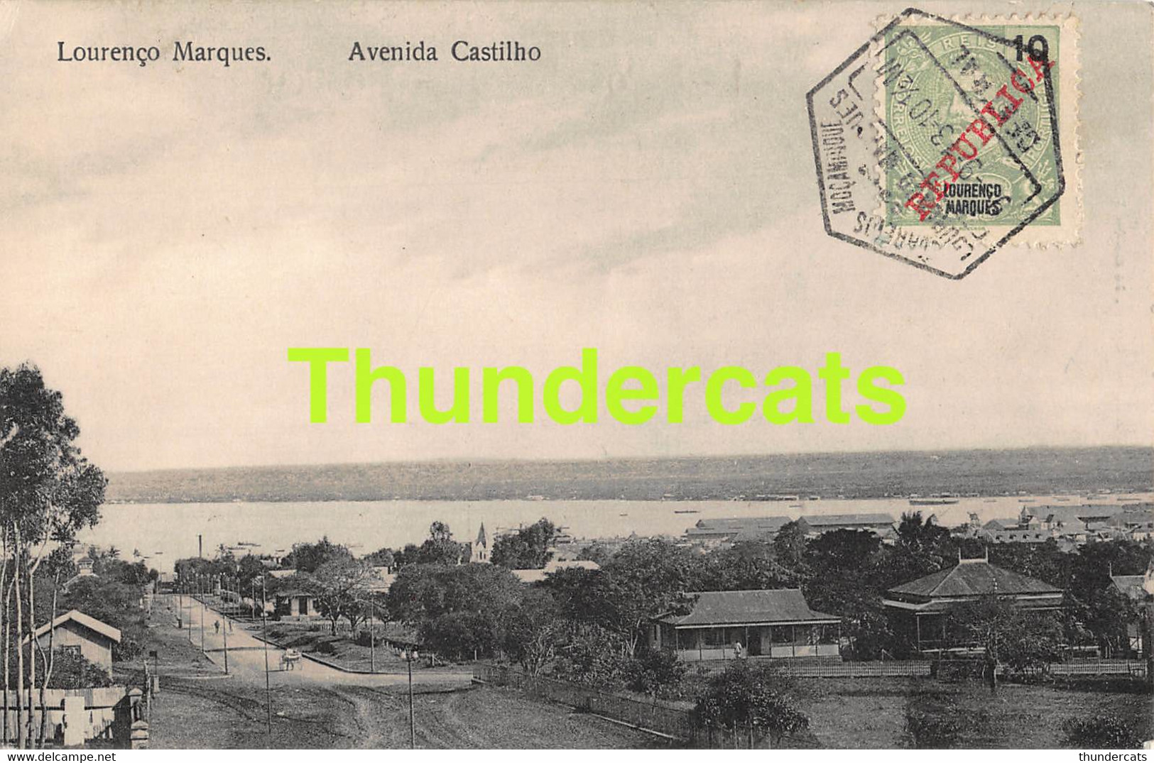 CPA MOCAMBIQUE MOSAMBIK LOURENCO MARQUES AVENIDA CASTILHO