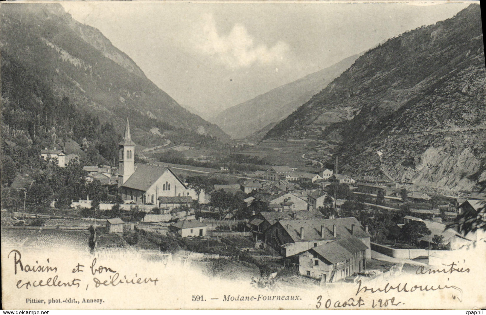 CPA Modane Fourneaux