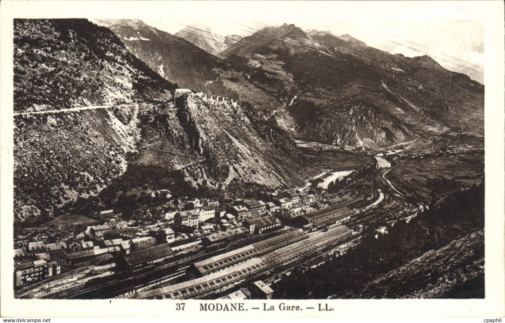 CPA Modane La Gare