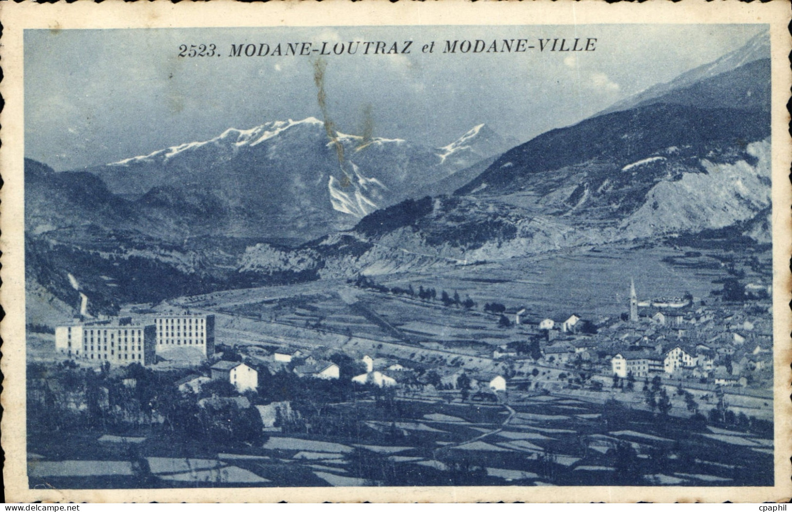 CPA Modane Loutraz et Modane Ville