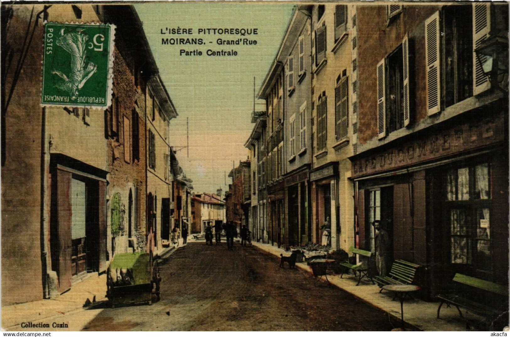 CPA MOIRANS - Grand'Rue - Partie Centrale (635985)