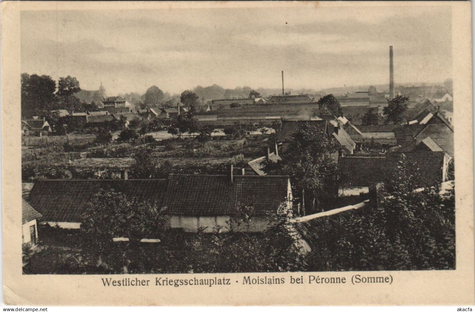 CPA MOISLAINS vue générale (25300)