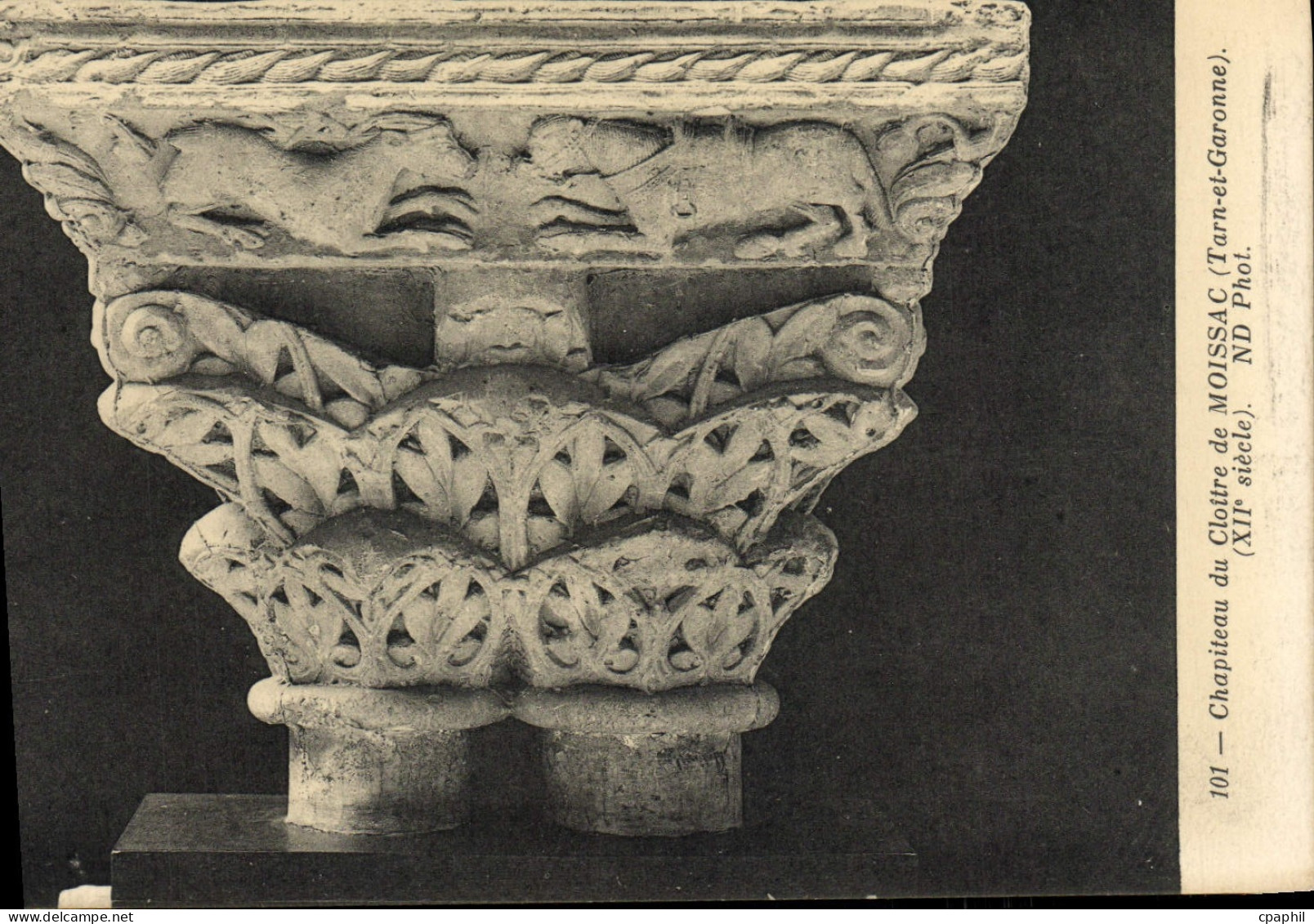 CPA Moissac Cloitre Chapiteau