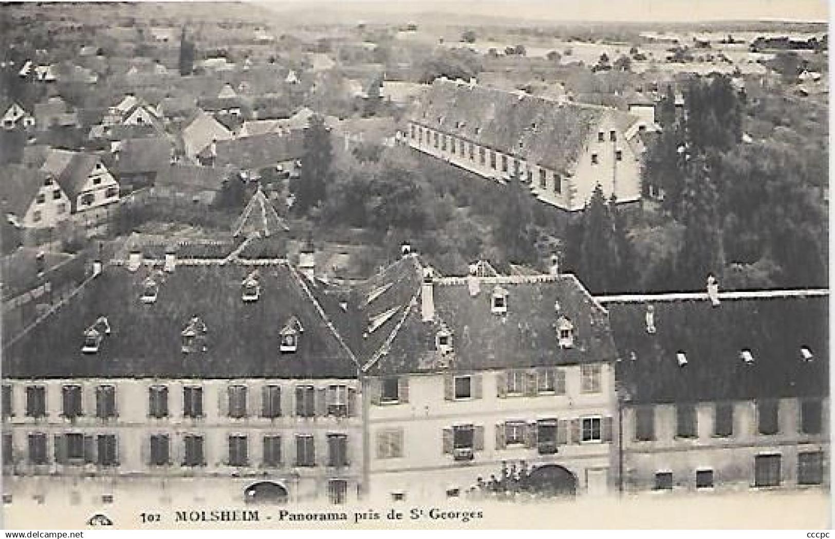 CPA Molsheim Panorama pris de St-Georges