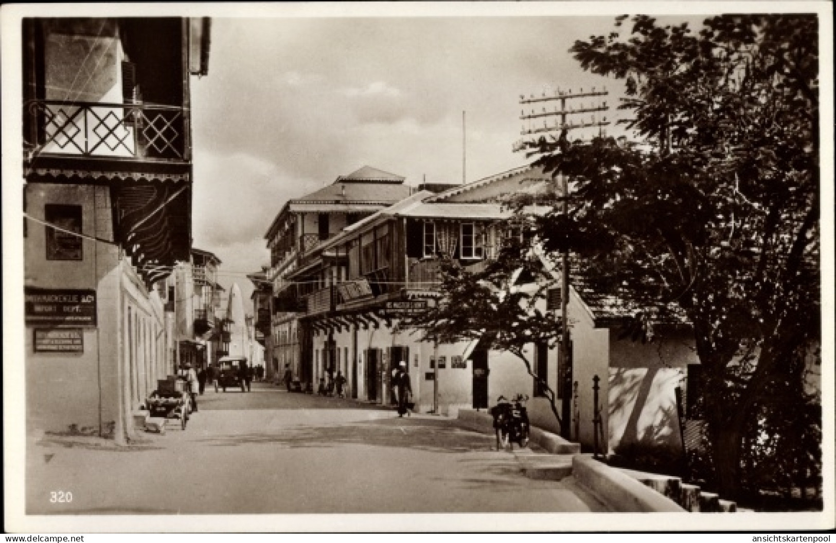 CPA Mombasa Kenia, Straßenpartie