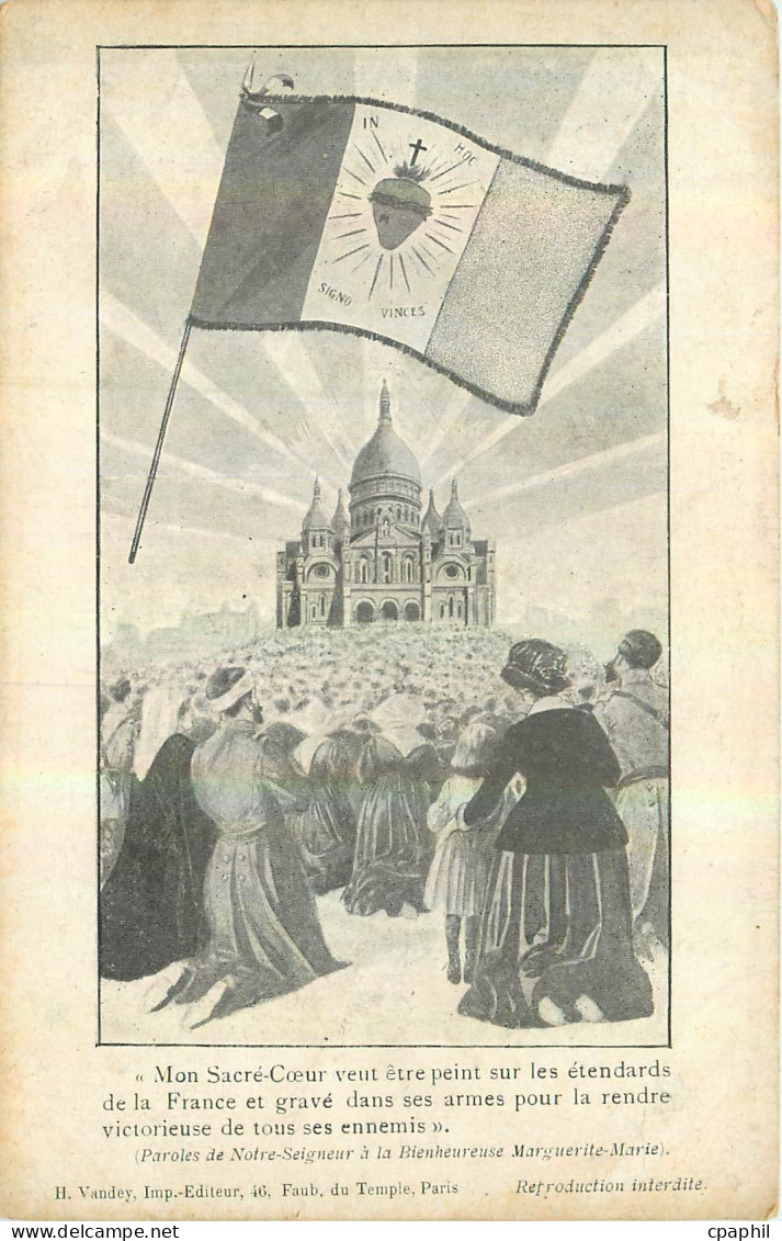 CPA Mon Sacre Coeur